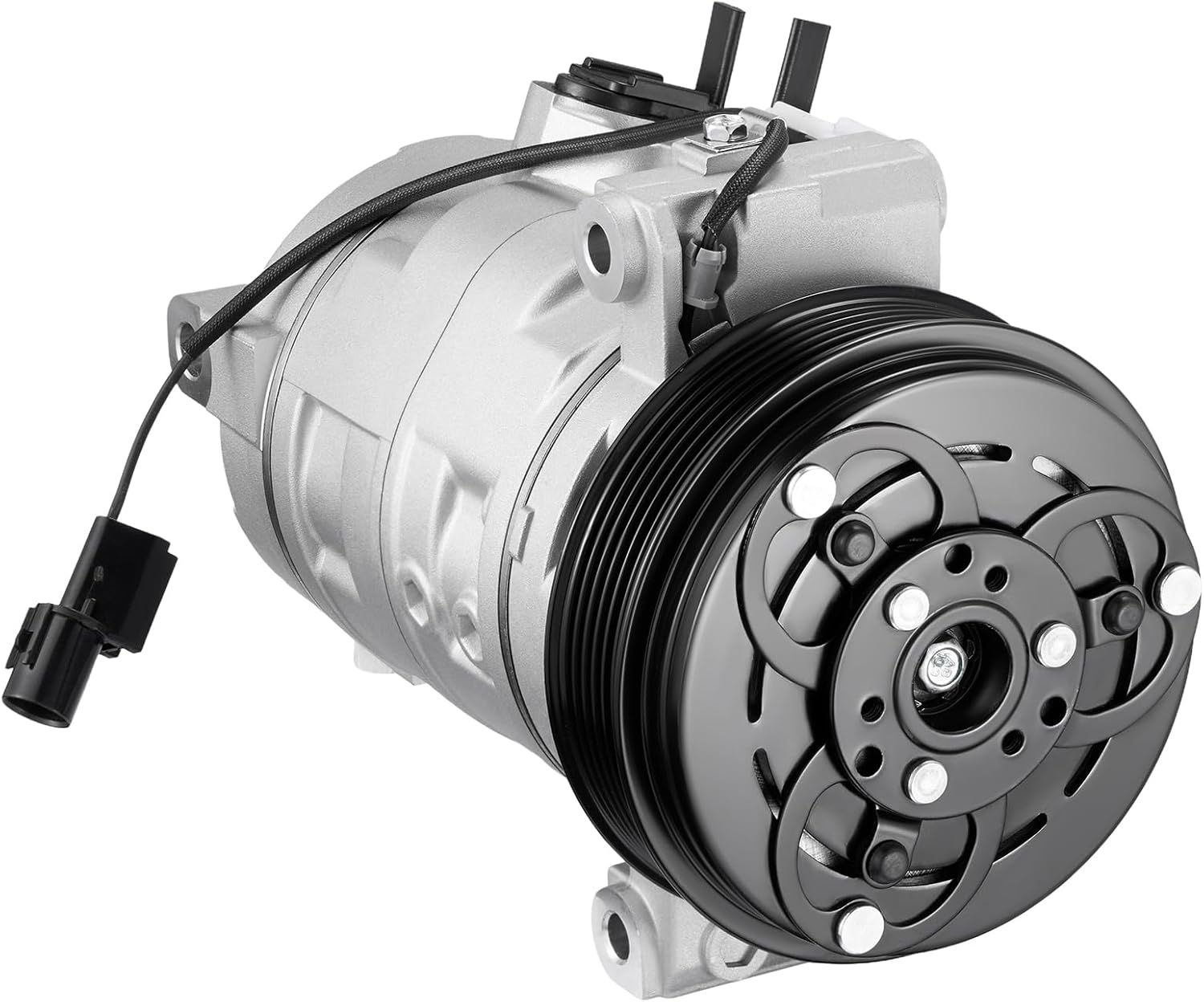 97484 Air Conditioning A/C Compressor with Clutch Compatible with Jeep Wrangler 2007-2011 V6 3.8L Sport Utility, Gas Only
