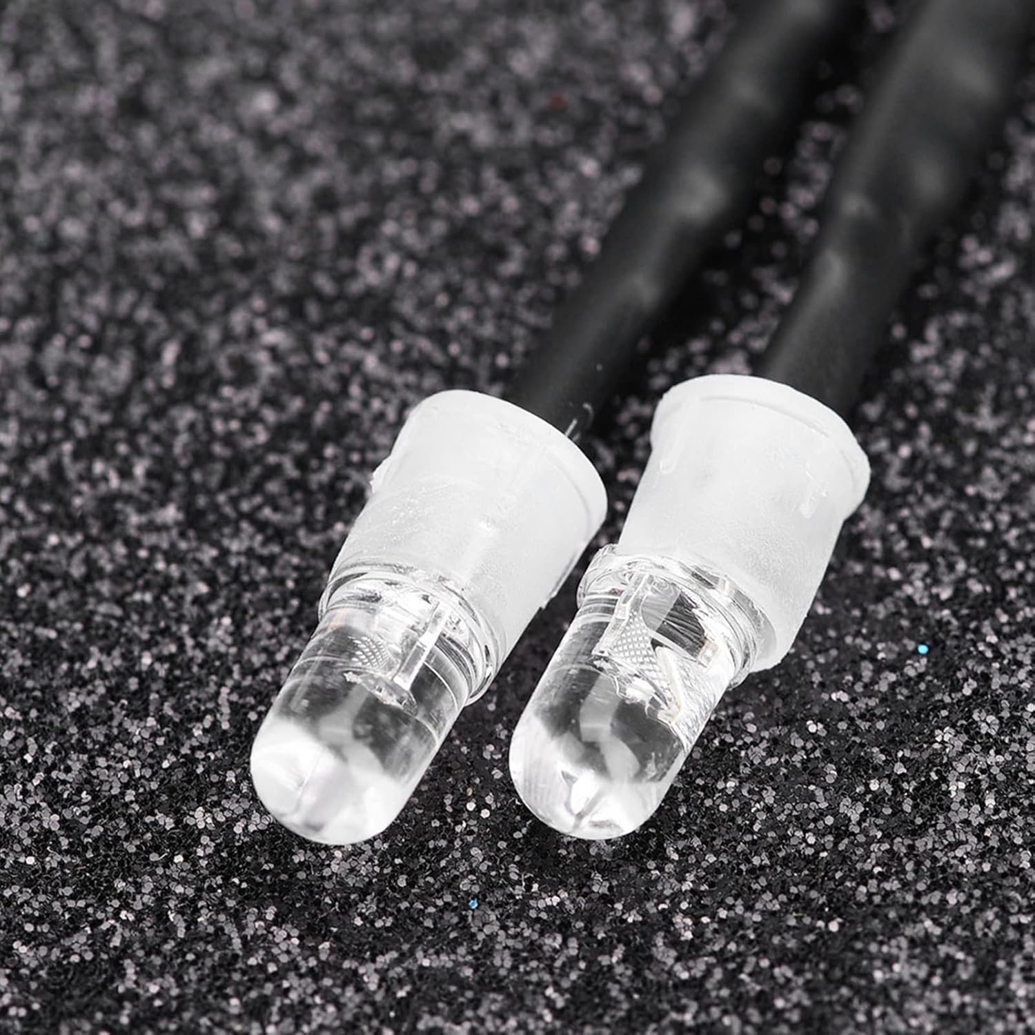 Milltrip 2PCS RC Car LED Light, 5mm RC Headlight RC Car Upgrade Decorate Accessory for 1 10 Model Drift Car Vehicle(No. 11 Light Blue Light)