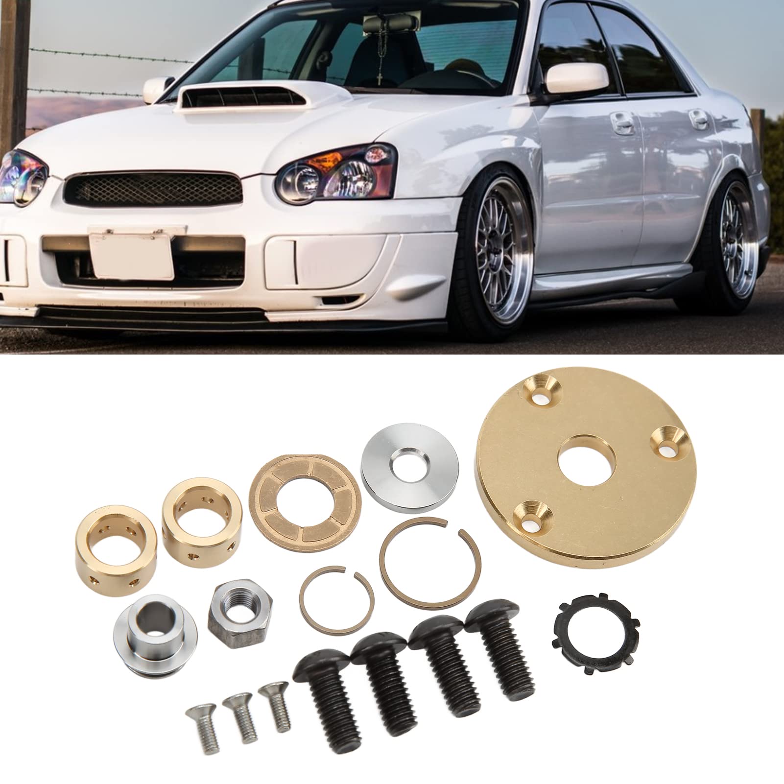 Turbolader Rebuild Kit Impreza WRX STI 17PCS Verbessertes Haltbarkeitsmodifikationssatz für die Leistungsverstärkung