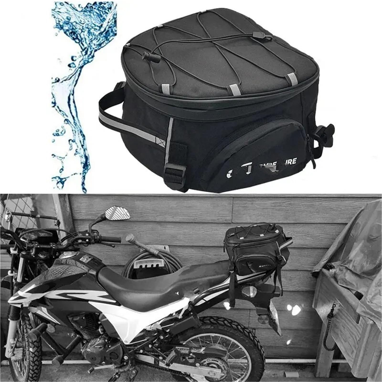 Motorradtasche Hecktaschen Für Gepäckträger Für R1250GS R1200GS F850GS F750GS LC ADV Motorräder Zubehör Tasche Motorradtasche