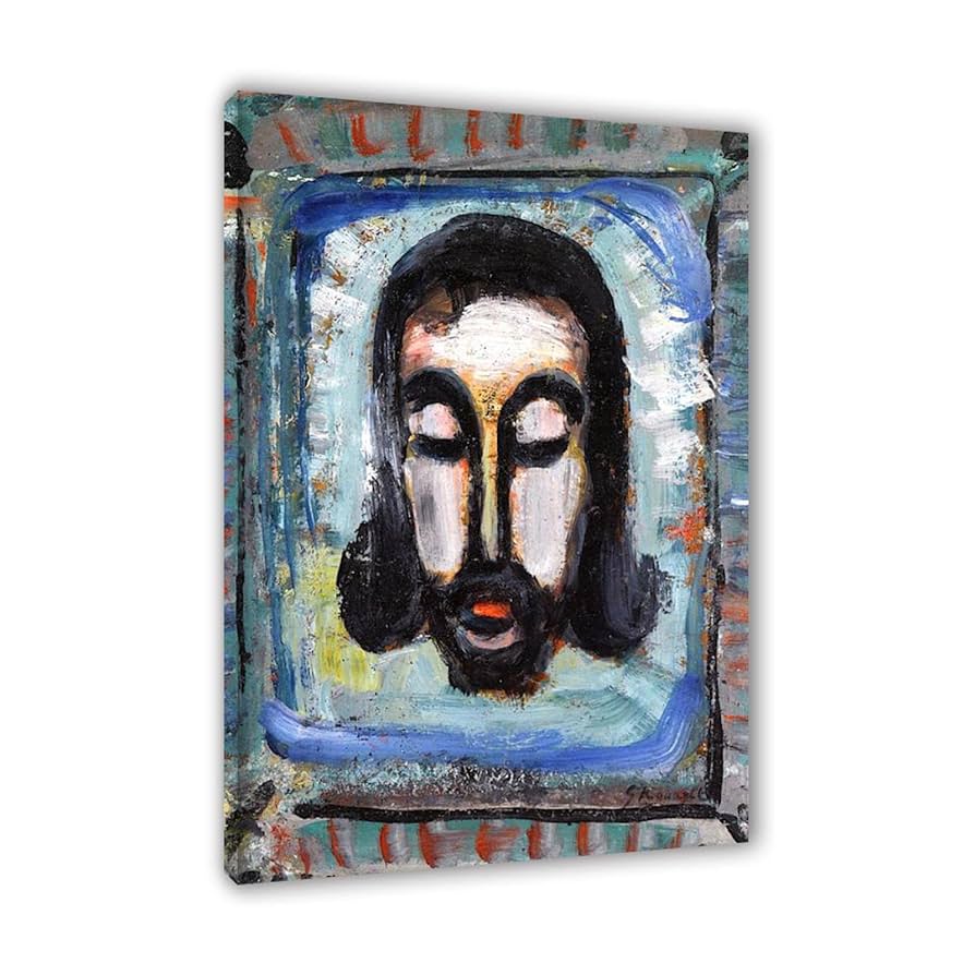 Amazon.co.jp: ジョルジュ・ルオー 有名な絵画の複製.「聖なる顔