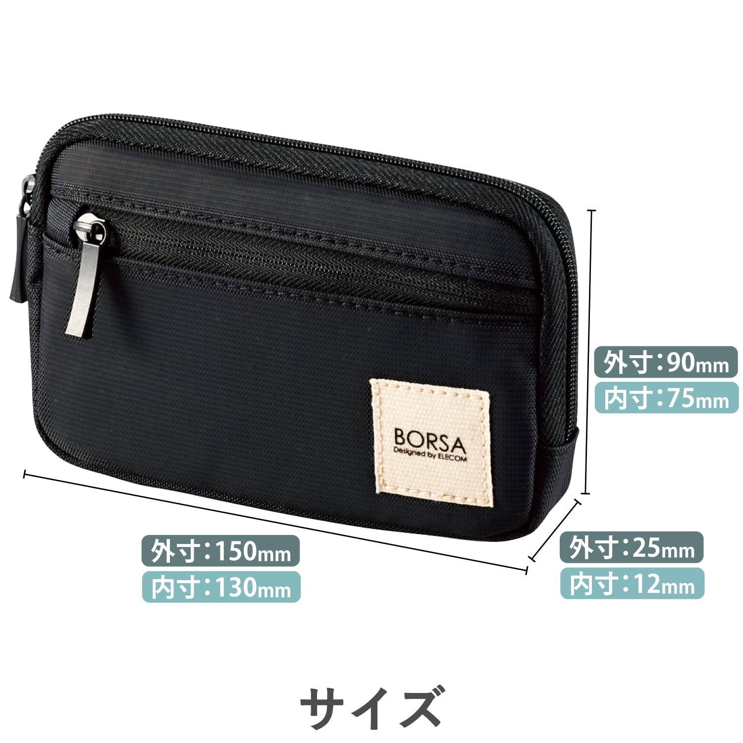 Amazon.co.jp: エレコム ガジェットポーチ ガジェット ポーチ 収納