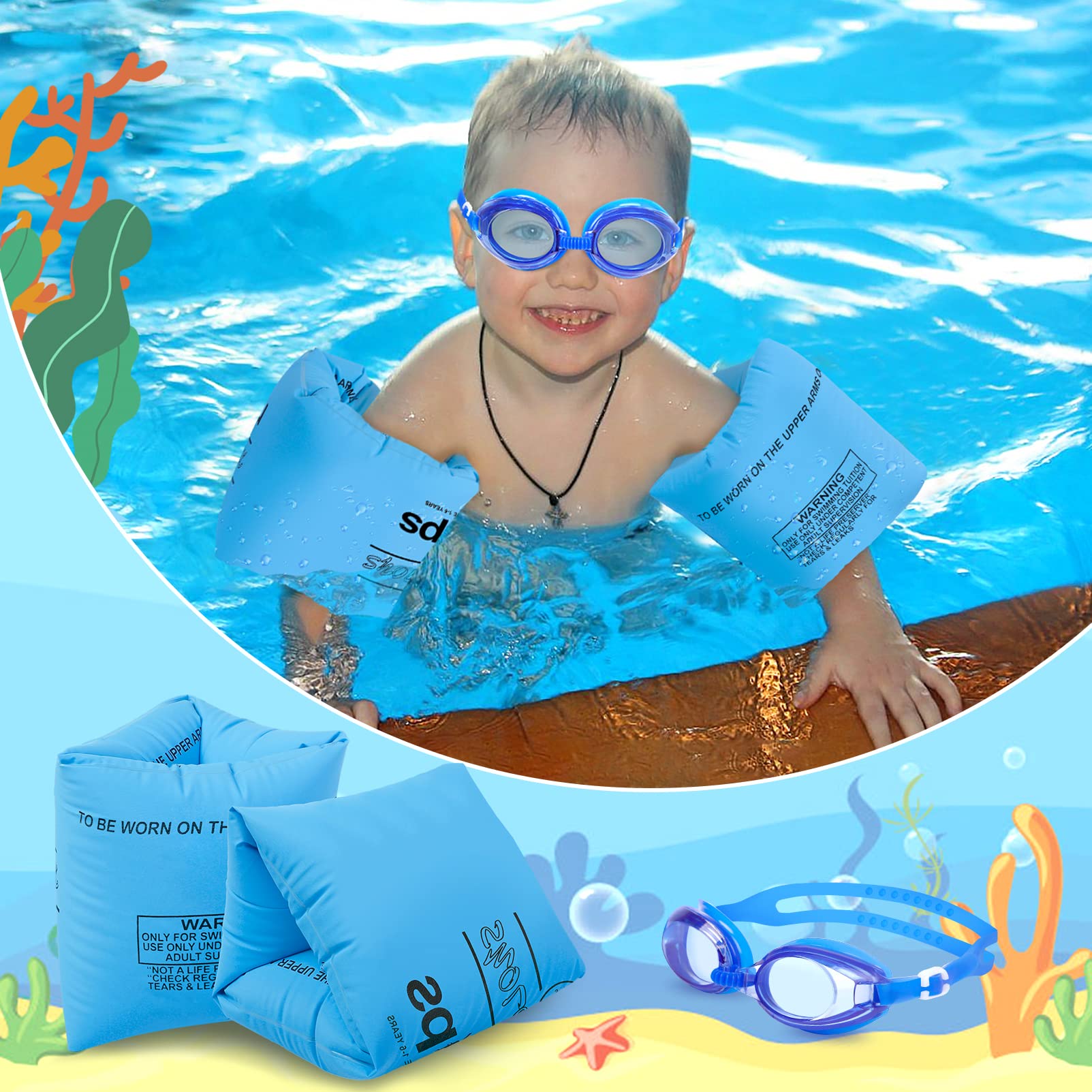 Toddler Floaties Arm Floaties For Kids And Adults,PVC Arm UK