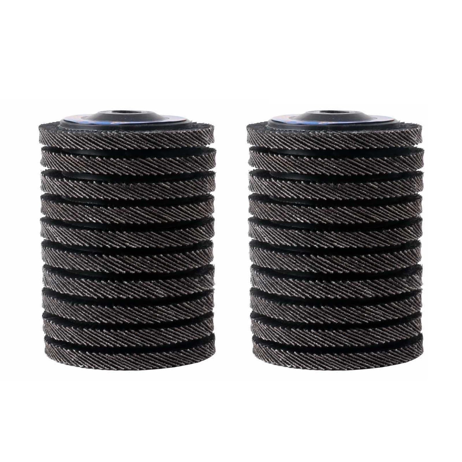 BDAYEK Flap discs 40pcs 4 x 5/8 Inch Flap Sanding Disc Aluminum Oxide Abrasives for Grinding and Blending(60#)