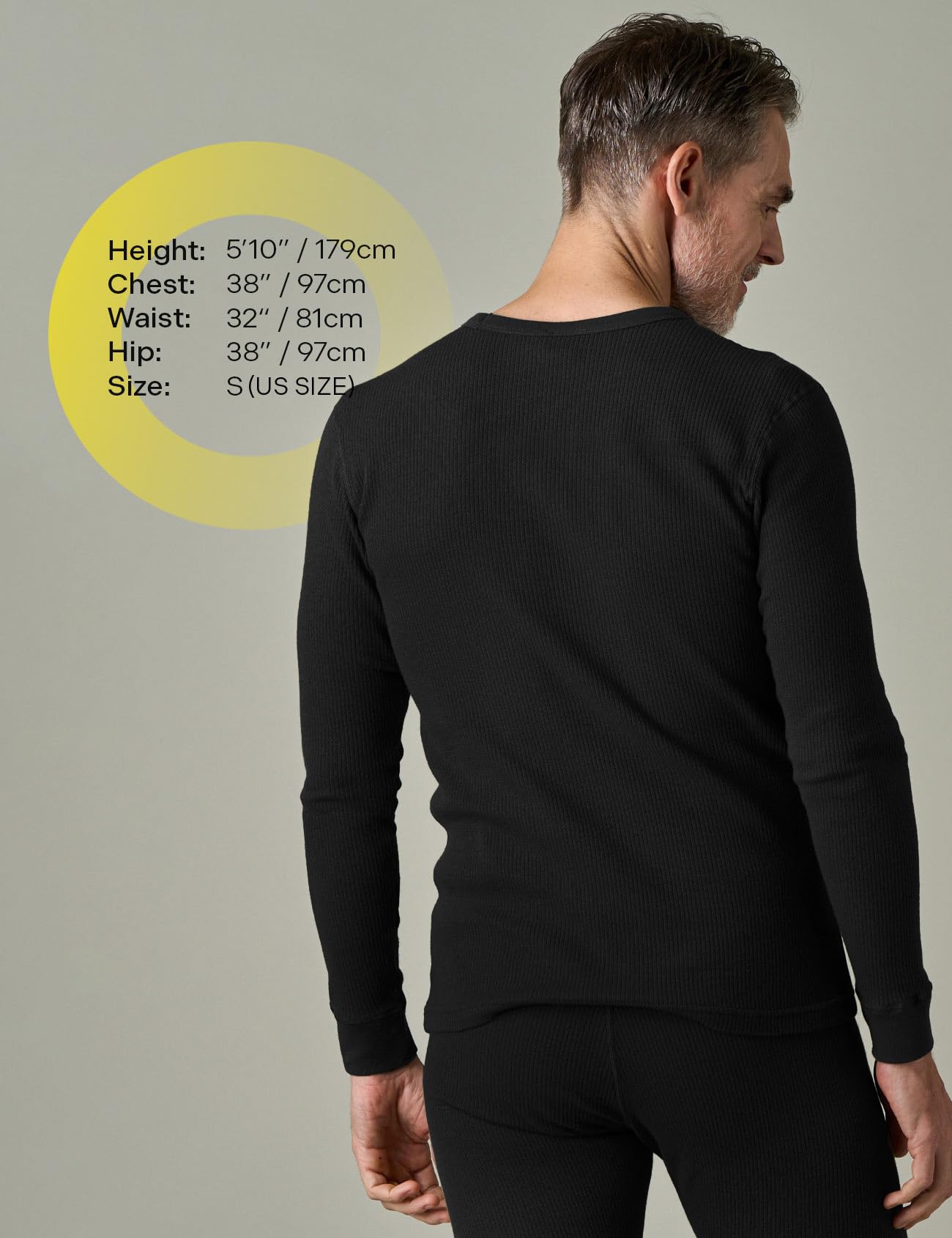 LAPASA Biancheria Intima Termica a Maglia Waffle da Uomo – Set con Maglia Termica e Pantaloni o Maglia Singola (Warm/Extra Warm) M60