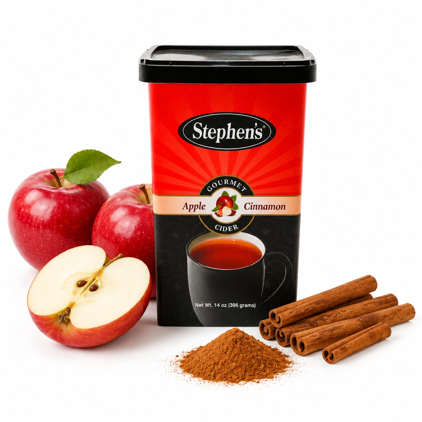 Amazon.com : Stephen's Gourmet Hot Cocoa, Apple Cinnamon Cider, 14