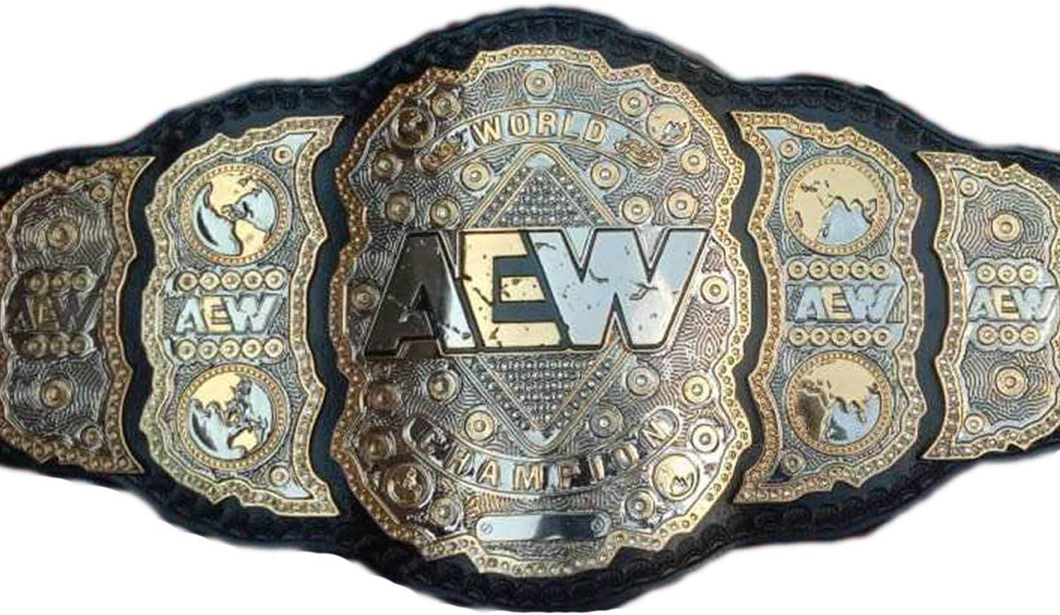 HIGHLANDPOWER AEW World Wrestling Championship Belt Adult Size