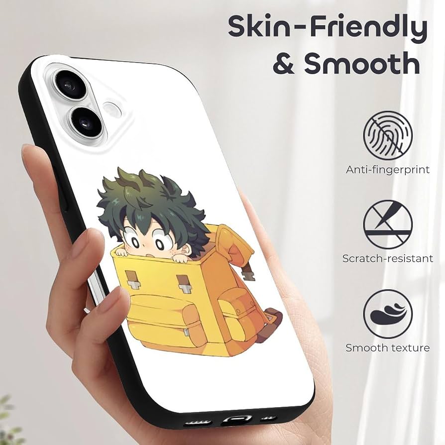 Amazon.co.jp: iPhone 16 ケース 僕のヒーローアカデミア 緑谷出
