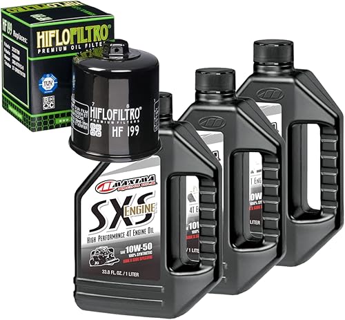 Oil Change Kit For Polaris 2013 Sportsman 500 HO 2x4 Synthetic 10W-50