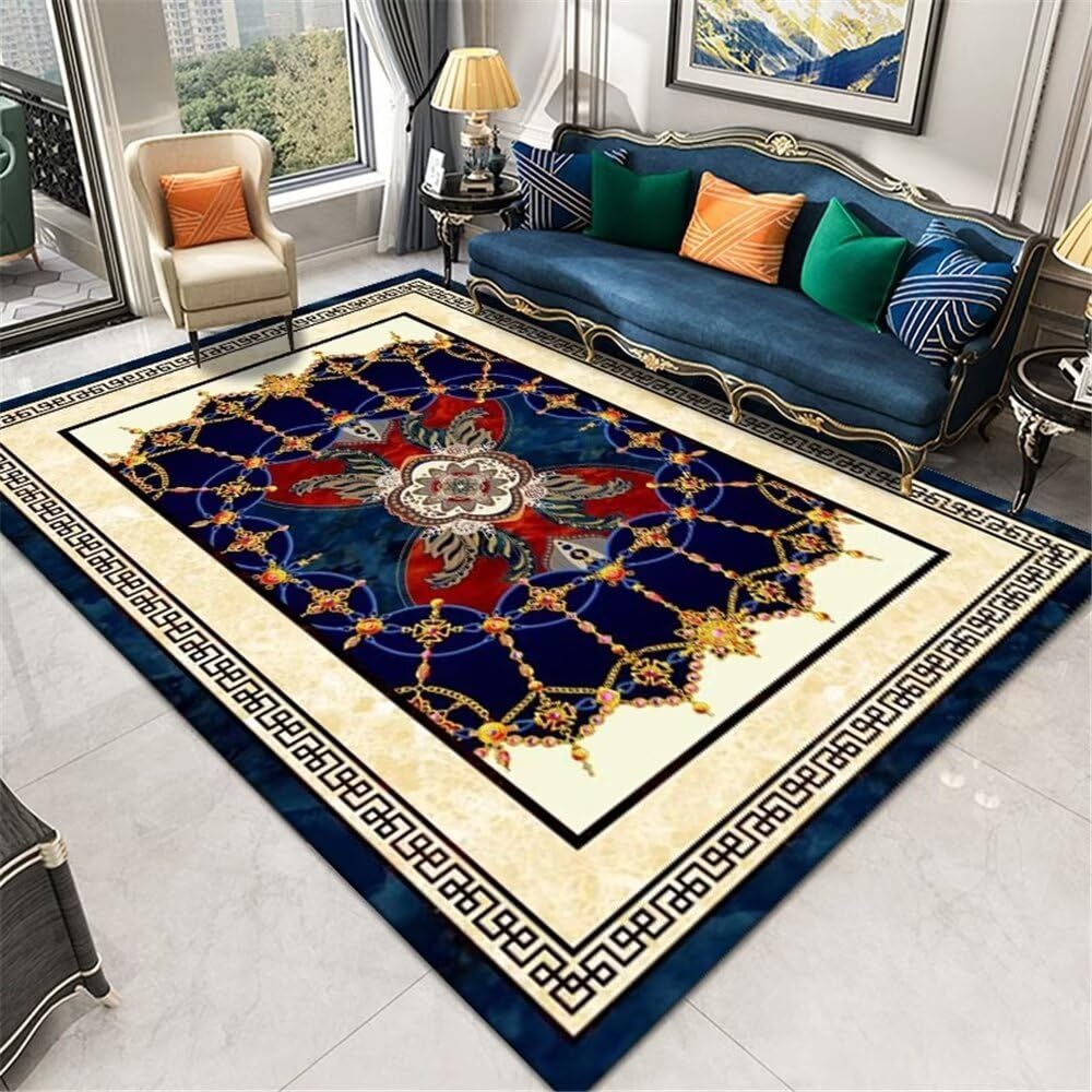 Tapis de salon durable et lavable pour un sol propre sans effort