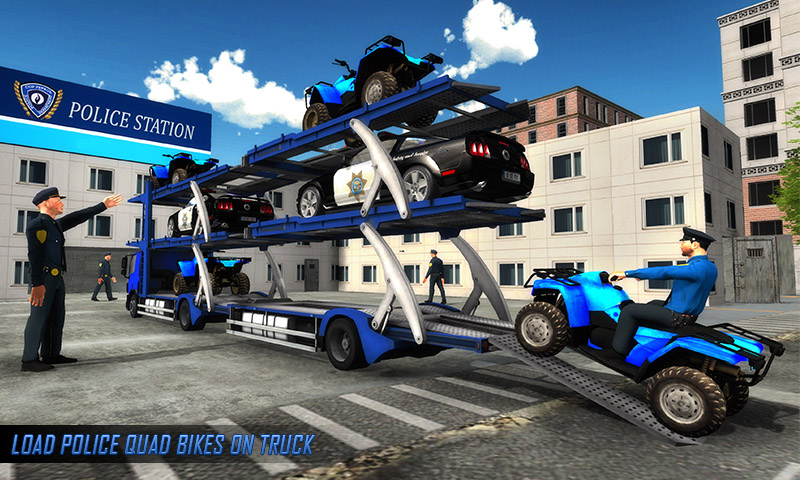 天地無用! GXP 全26話 GALAXY POLICE TRANSPORTER Police Cargo Transport Simulator 3D - Police Car Transporter
