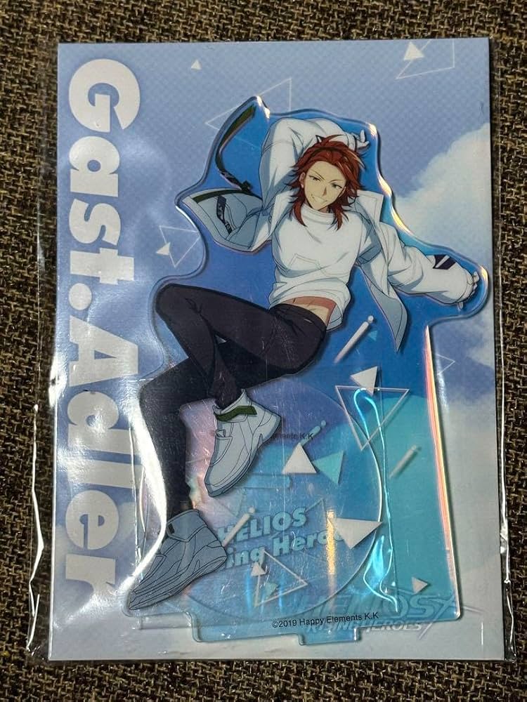 エリオスライジングヒーローズ ガスト・アドラー 3rdアニバ キャラバッジ エリオスライジングヒーローズ ガスト・アドラー 3rdアニバ