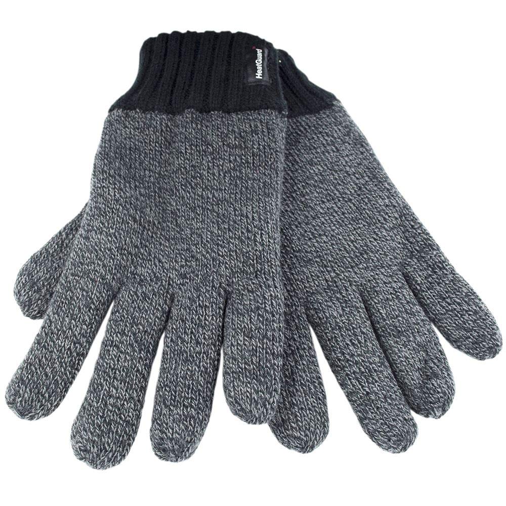 Undercover Men's Black Heatguard Thinsulate Knitted Gloves Gl603 L/Xl