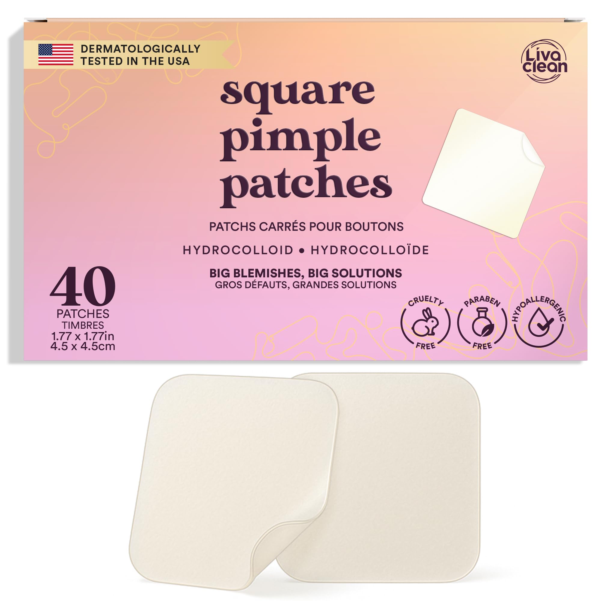 Livaclean Large Patches