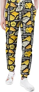 Mens Jogger Sweatpants Cute Yoga Foxes Workout Pants Lounge Sweatpants Casual Running Sport Trousers with Pocket S-5XL