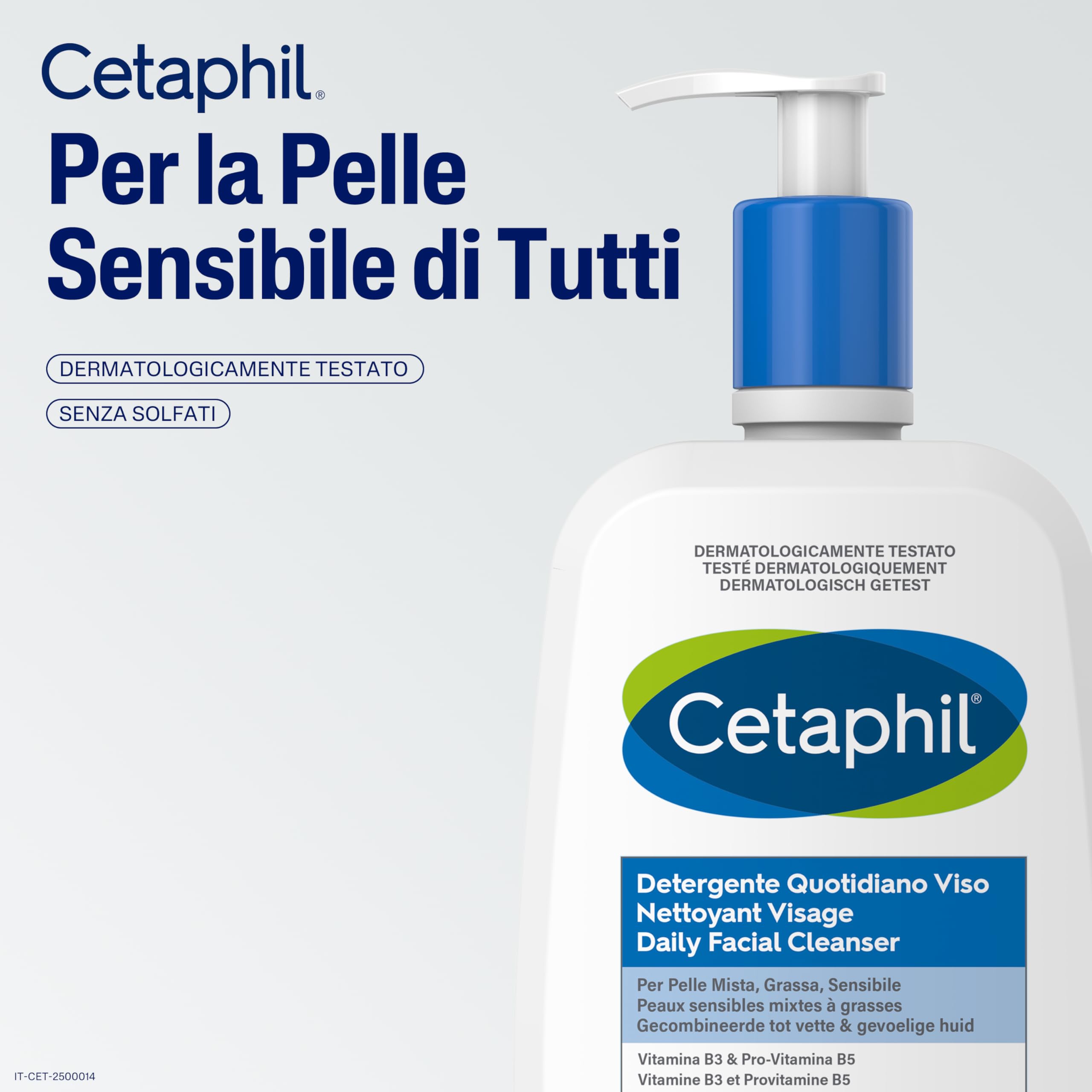 Cetaphil Detergente Quotidiano viso 473ml