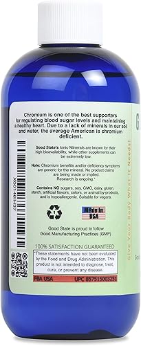 Miniatura 3 de Good State Liquid Ionic Chromium (96 servings at 600 mcg - 8 fl oz)