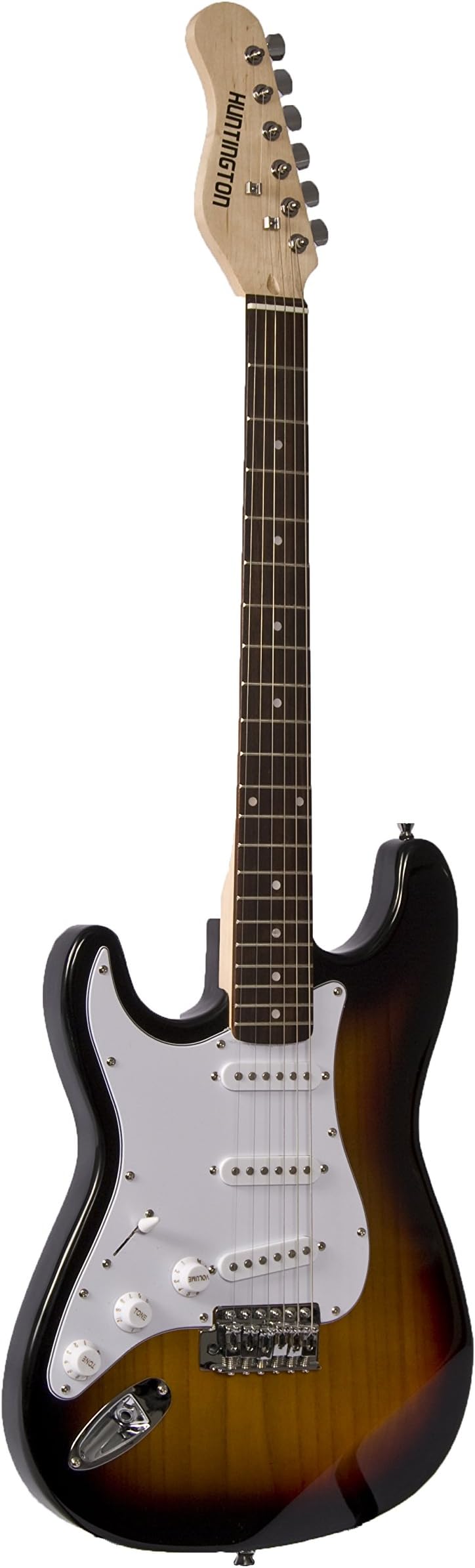 Outlaw Solid Body S-Type Electric Guitar Tobaccoburst Huntington Left Handed