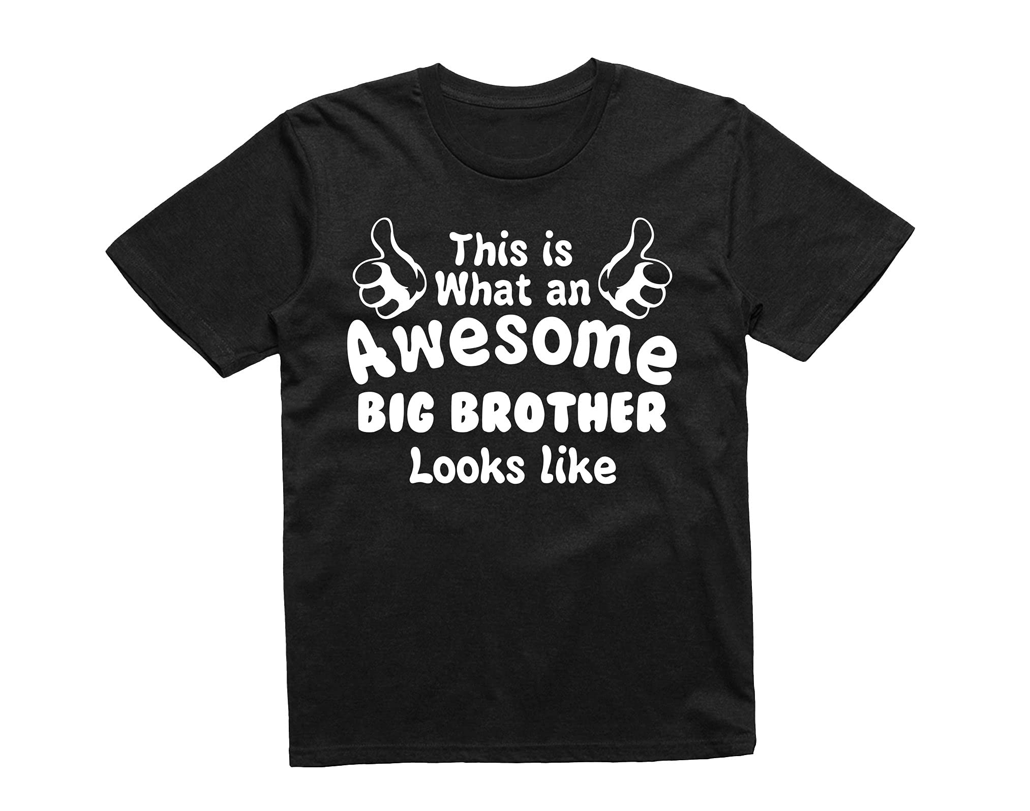 Reality Glitch Black This Is What An Awesome Big Brother Looks Like Kids T-Shirt