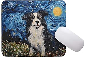 Starry Night Mouse Pad: Where Art Meets Productivity