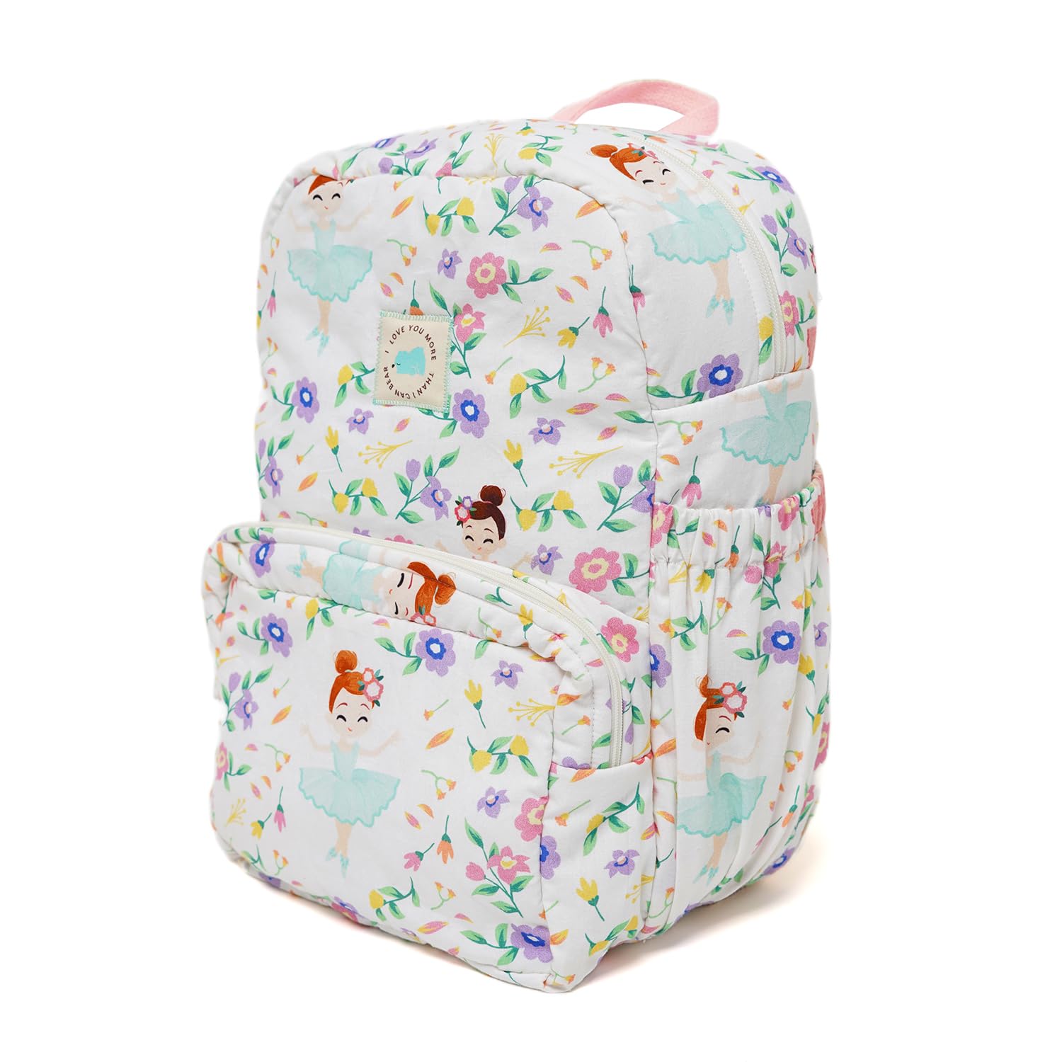 TIDY SLEEP Cute Backpack for Kids Girls Boys Toddler Backpack Preschool Nursery Travel Bag - Size (34x24) cm - Ballerina 4