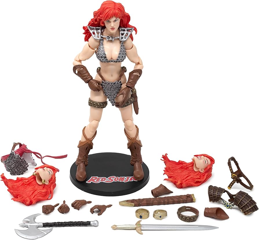 BOSS FIGHT STUDIO RED SONJA(レッドソーニャ) Amazon.com: Boss Fight Studio Epic H.A.C.K.S. Red Sonja Deluxe