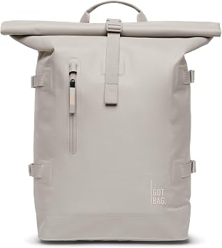 GOT BAG Backpack Rolltop 2.0 Laptop Backpack Waterproof with Removable 15.6 Inch Laptop Bag 31 Litre Capacity Roller Backpack, clam, One Size