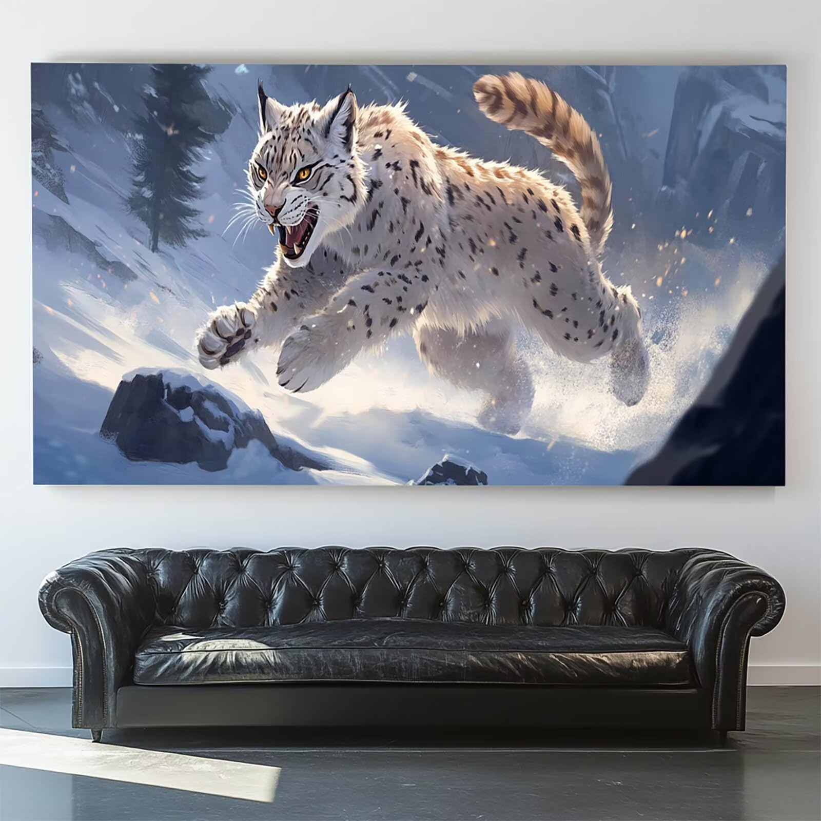 Pintar por Numeros Adultos Animal, Pintar por Numeros Niños Kit Manualidades Adultos Árbol Cuadros para Pintar por Numeros Pintura Acrílico, Cuadros Decorativos Regalos Para Mujer 80X160cm 7w-4-M