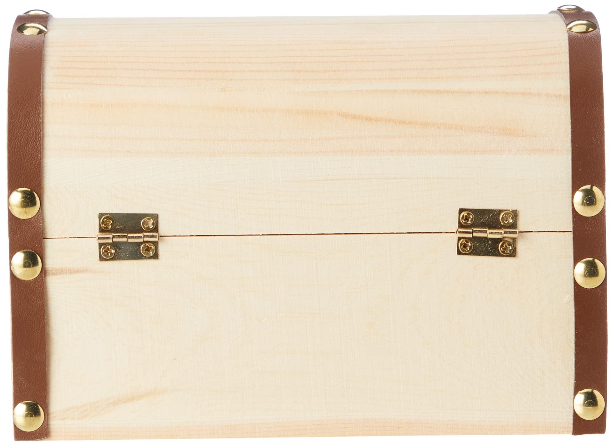 Glorex Scrigno in Legno di Pino Naturale 18 x 13 x 12,5 cm FSC per Dipingere e Decorare