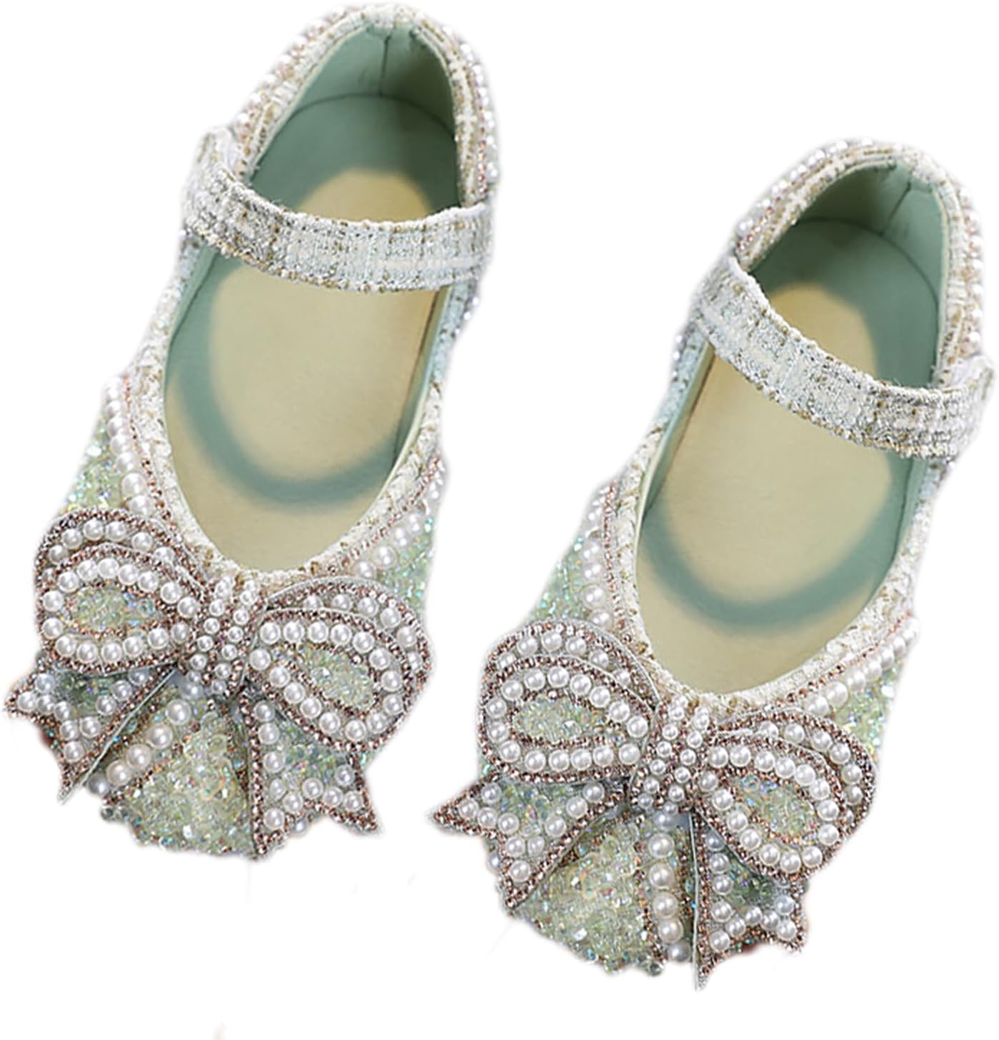 [KLIAN] 子供靴 蝶結び おしゃれ キッズ バレエシューズ 花柄 女の子 靴 バレーシューズ バレエパンプス キッズシューズ