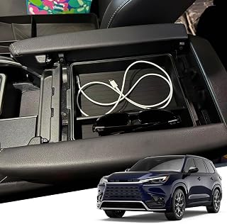 Double-layer 2026 Lexus TX 350 Console Tray Lexus TX 350 Center Console Tray Console Organizer Middle Console Insert for TX Lexus Arm Rest Organizer 2024-2026 Lexus TX 350 Accessories 350/500h/550h+