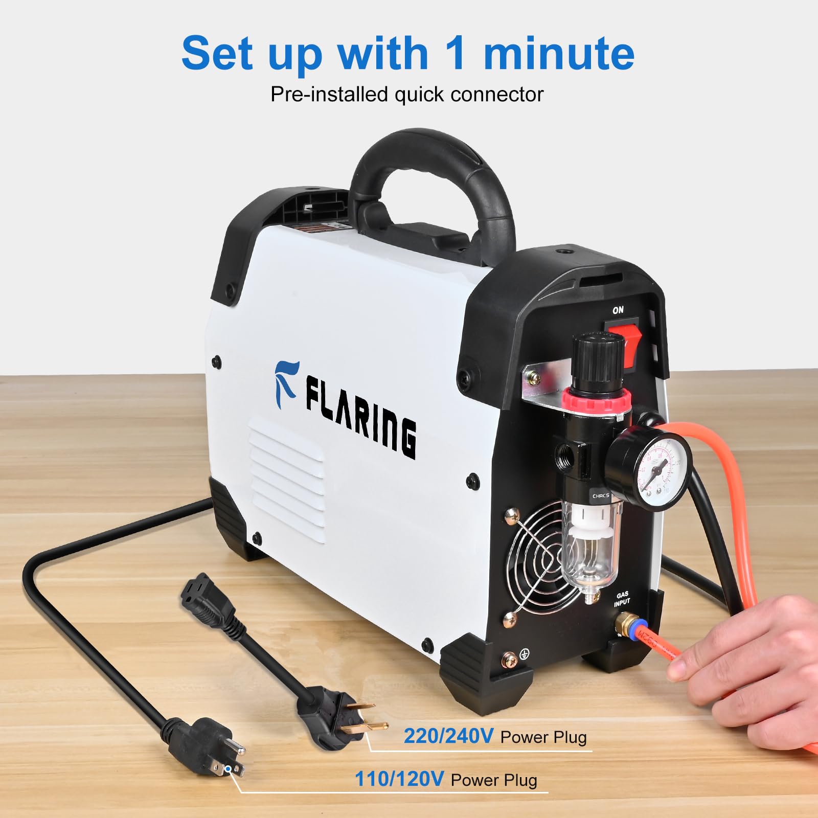 Amazon | FLARING デジタルプラズマカッター 55アンペア ノンタッチ 