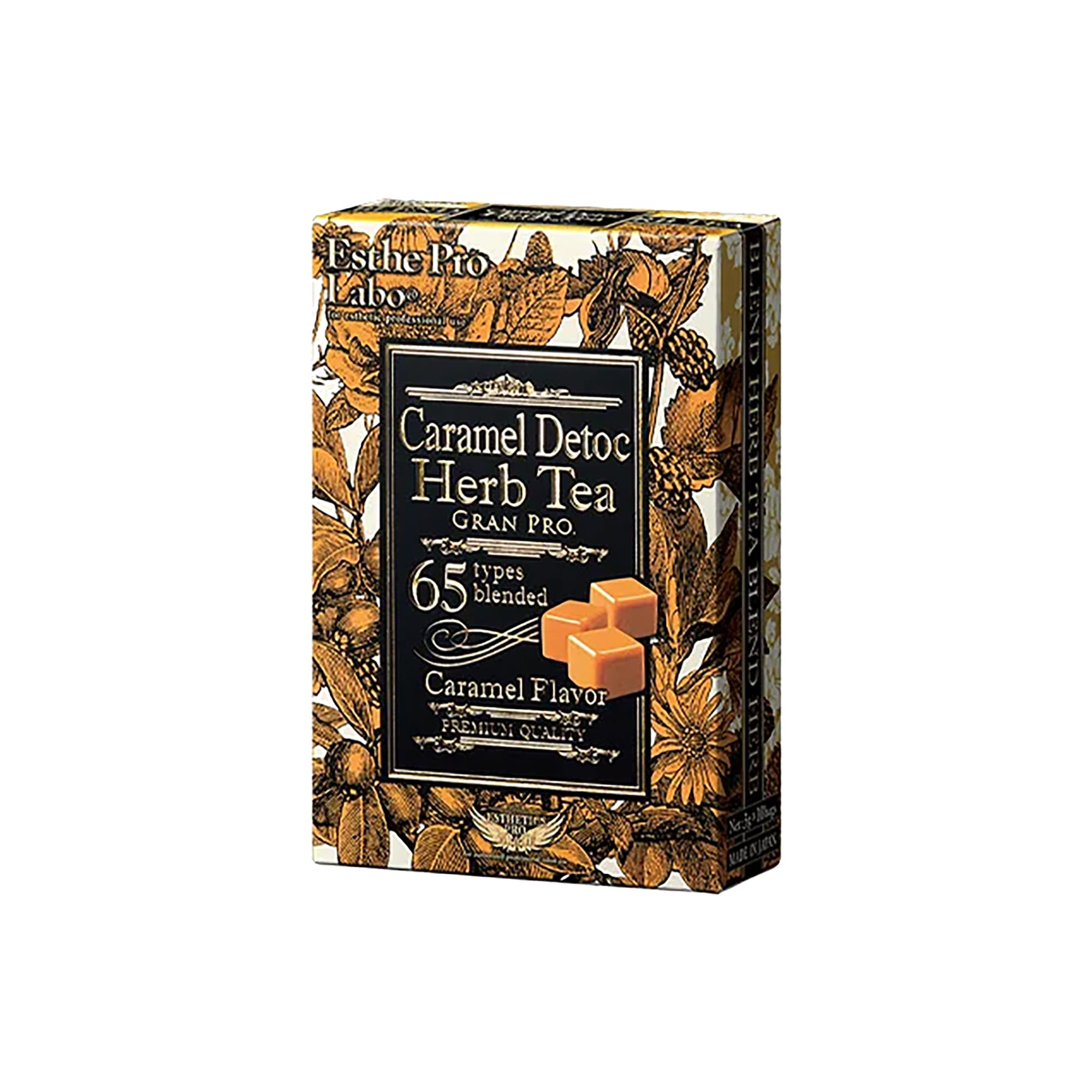 Esthe Pro Labo (エステプロラボ) キャラメルデトック ハーブティー グランプロ 10包 ゴールデンキャンドル 乳酸菌 オリゴ糖配合 プロラボホールディングス