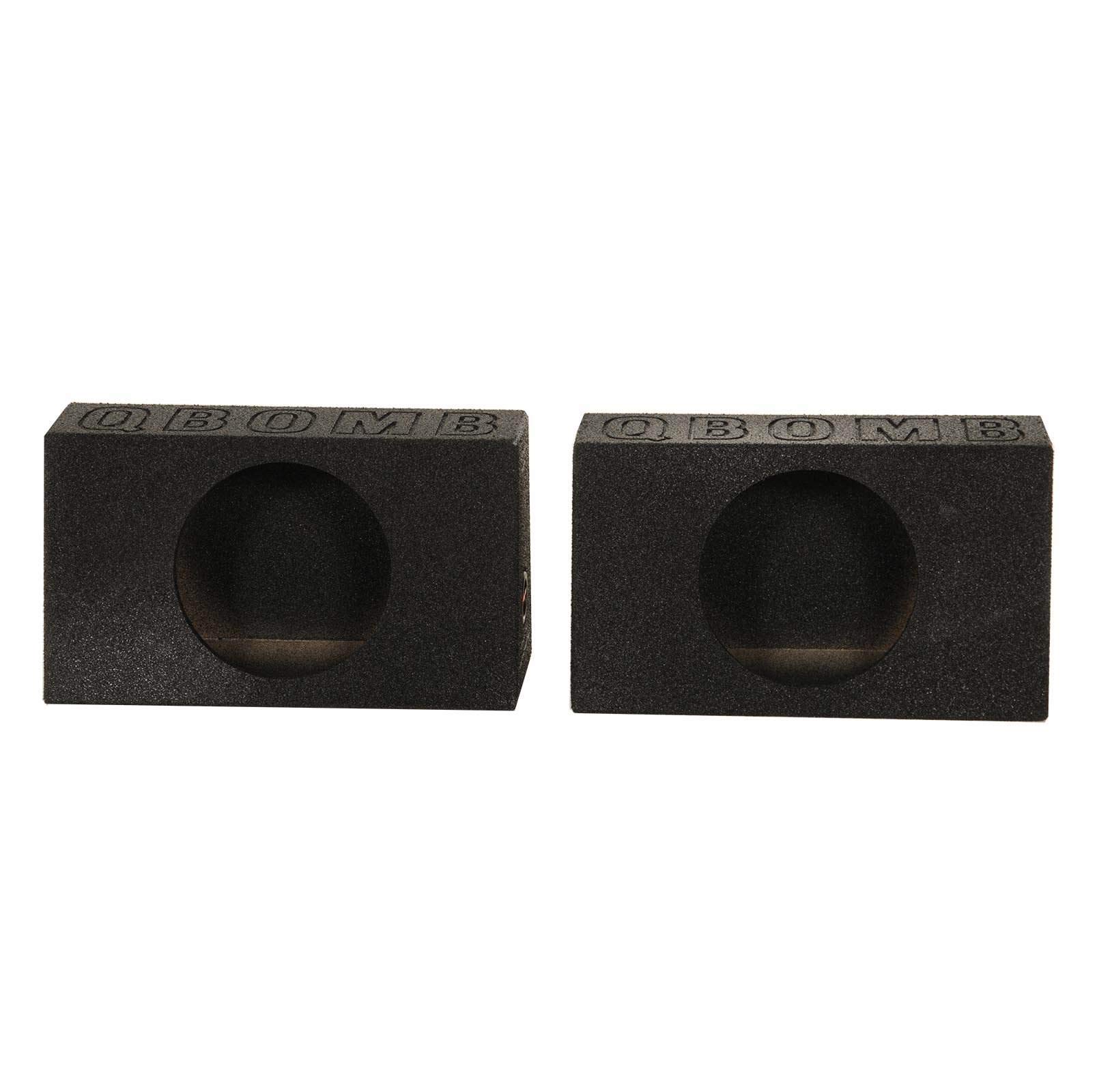 QBomb QBSUV12V | Dual 12 Inch Ported Vented SUV Subwoofer Box | Down Fire