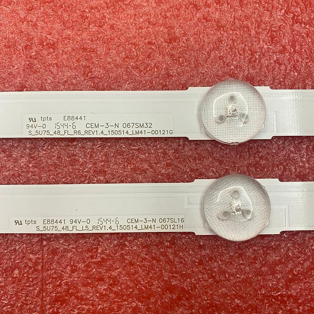 Bande LED Compatible Fit for Samsung UE48JU7500T UE48JU6430U UE48JU6500 UE48KU6400 UE48KU6500 UE48JU6000 UE48JU7500U UE48JU6410U UE48JU6430