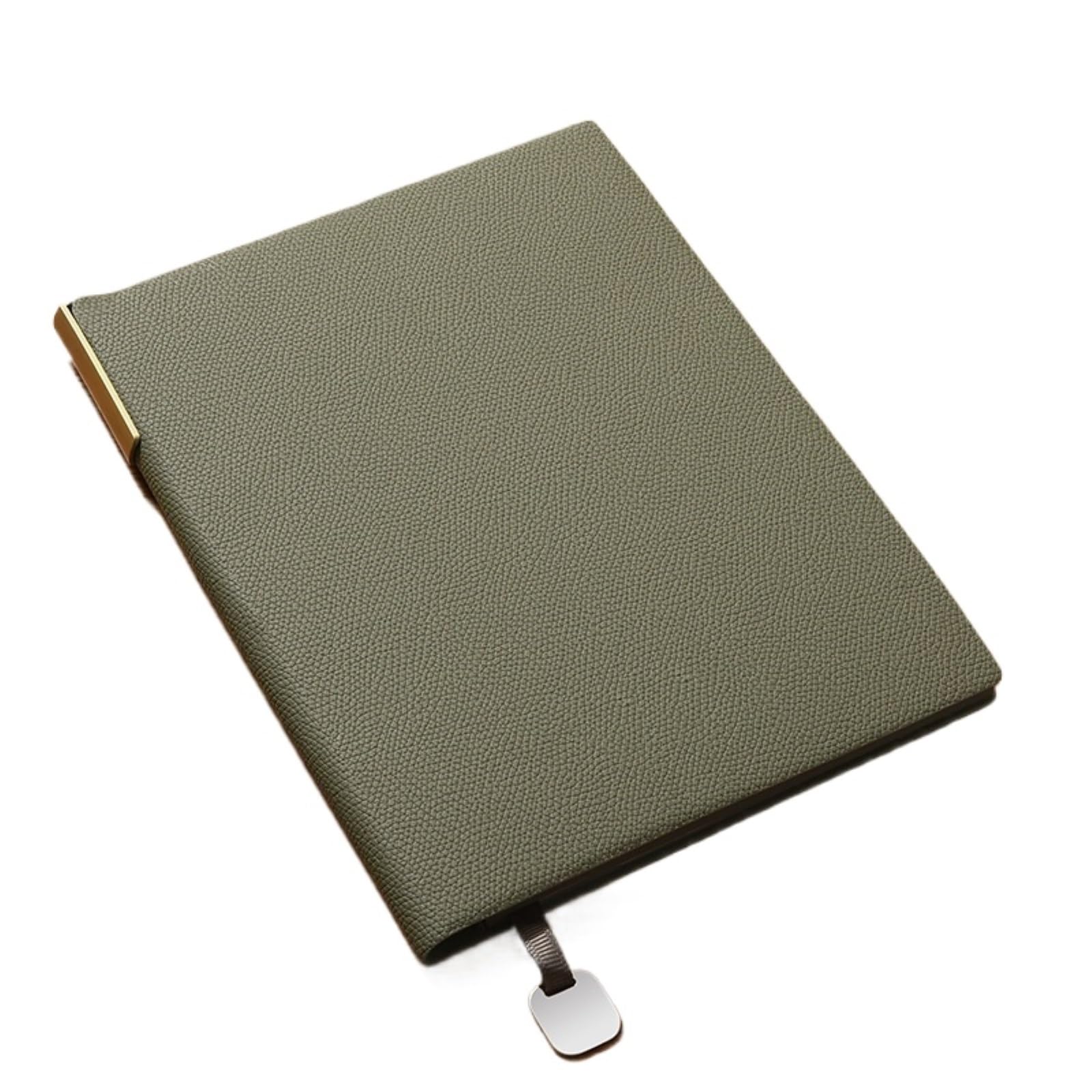 Taccuino Quaderno Lavoro Quaderno A5 Con Copertina Morbida Spessa, Segnalibri, Blocco Note E Portapenne Laterale Viaggi Remarkable(Grün)