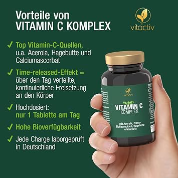 Vitamin C 1000mg Complex + Acerola 100tabs