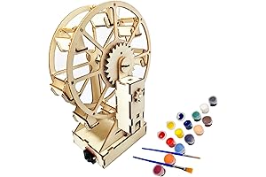 Electric Wooden Ferris Wheel Building Kit
