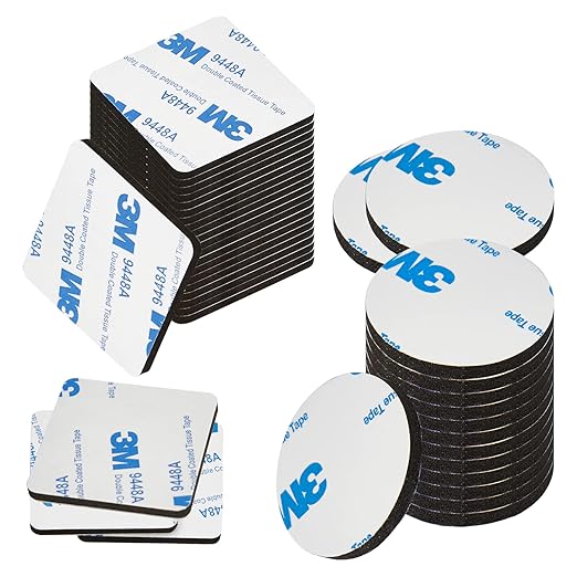 60pcs Double Sided Sticky Pads, 3M Super Double Sided