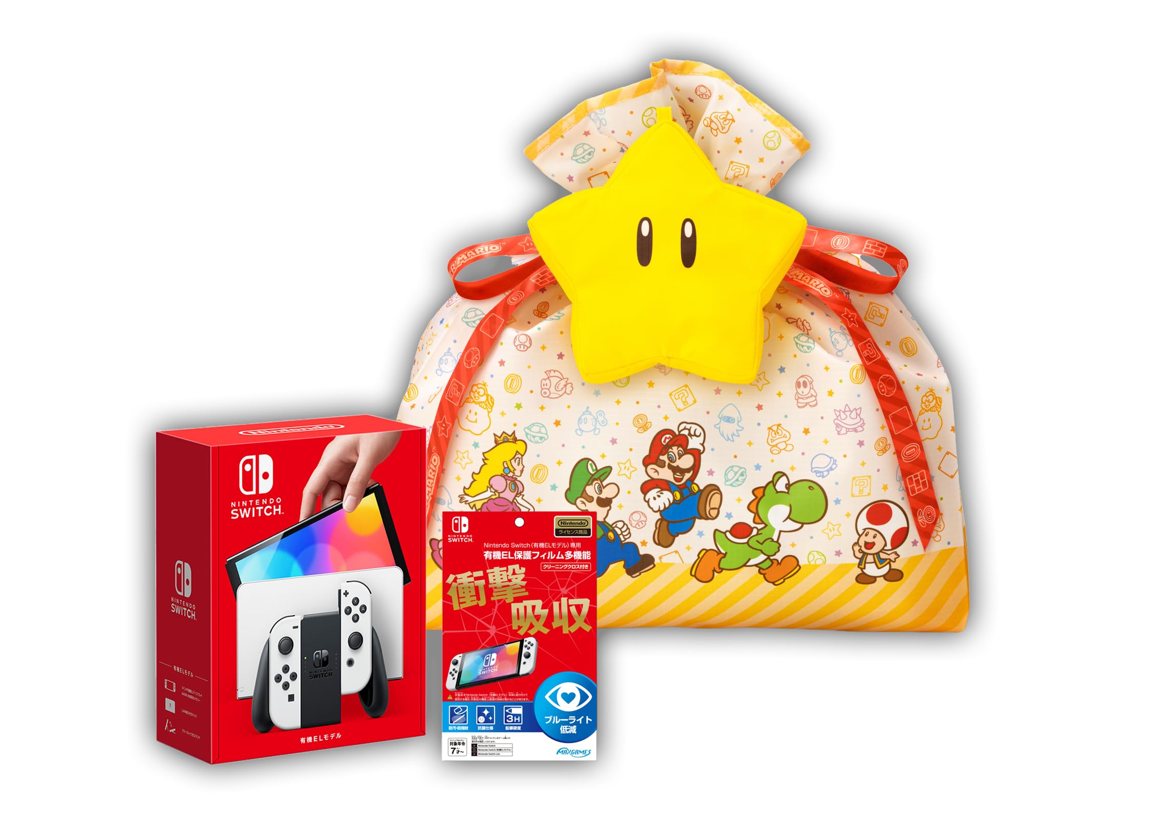 Amazon.co.jp: 【スーパーマリオギフトラッピング×エコバッグ付 