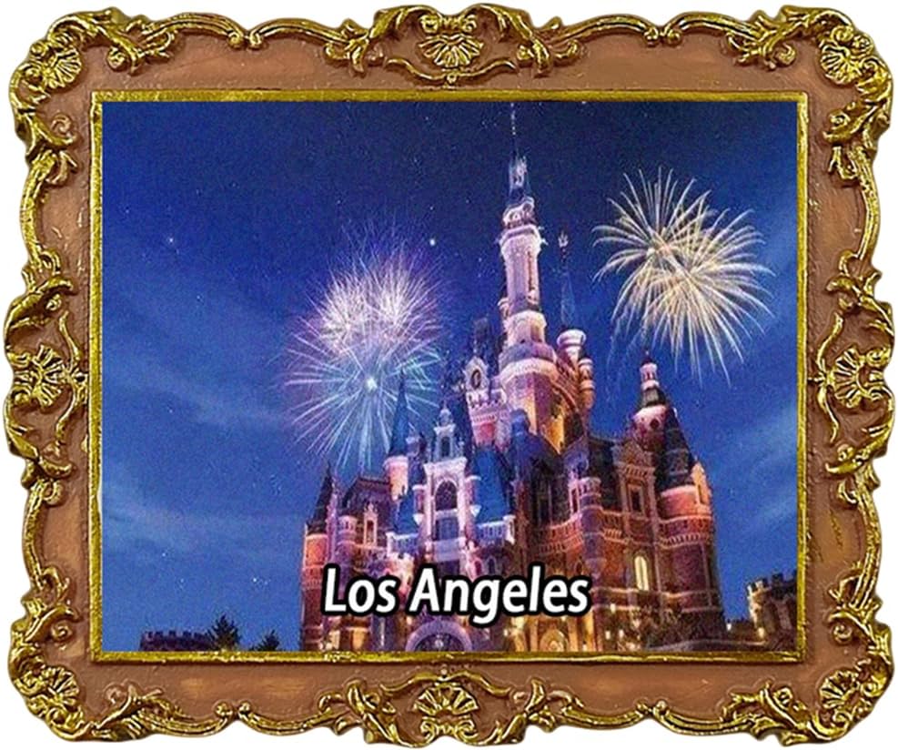 Disneyland Park Los Angeles USA Travel Souvenirs Fridge Magnets City Attractions Refrigerator Magnets Disneyland Park Los Angeles USA Travel Souvenirs Fridge Magnets City Attractions Refrigerator Magnets