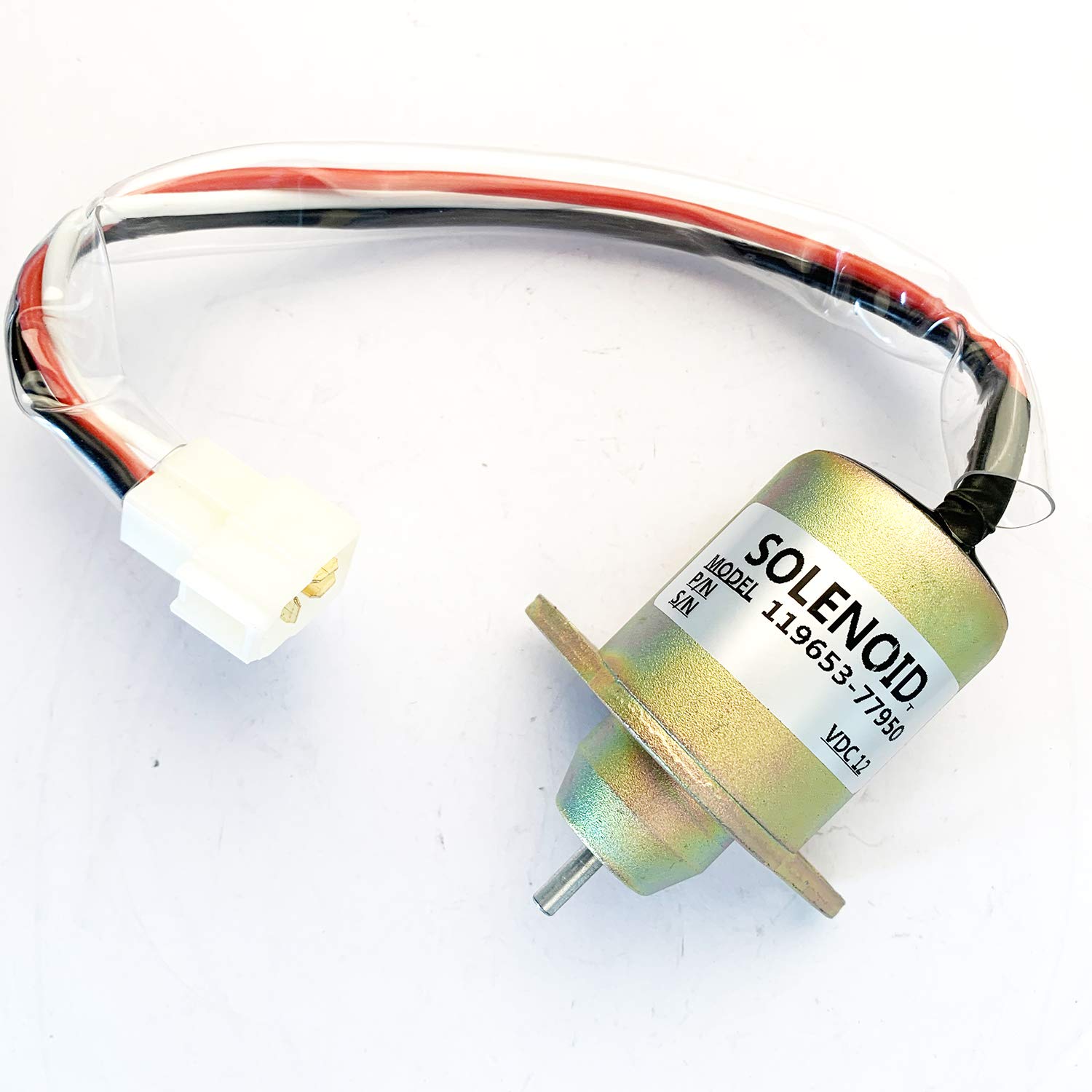 Amazon.com: 12V Fuel shutoff solenoid M806808 for John Deere Gator  