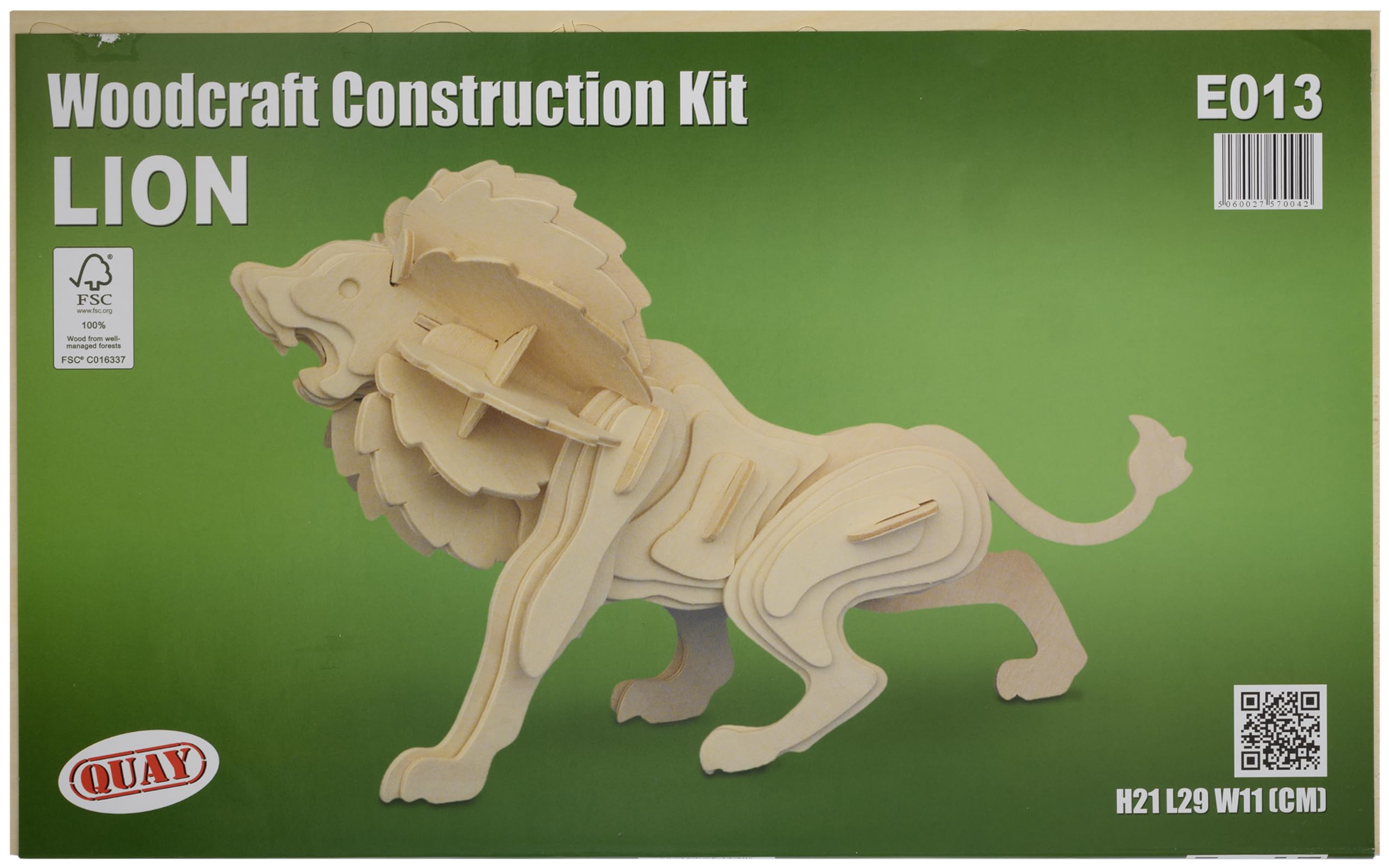 Quay 911 GT Woodcraft FSC Construction Kit