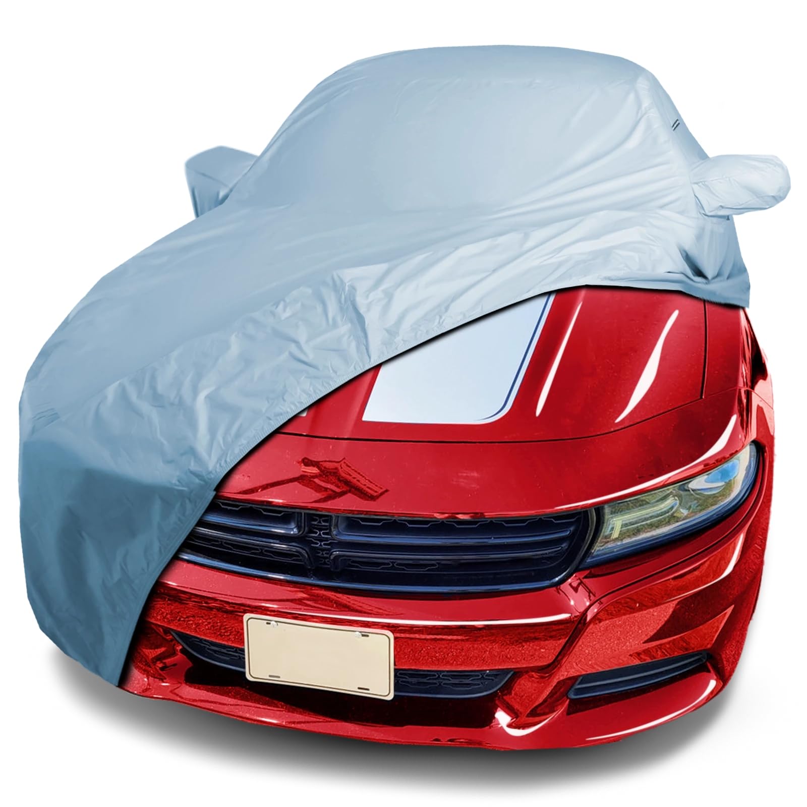 iCarCover Car Cover Waterproof All Weather for 2006-2023 Dodge Charger