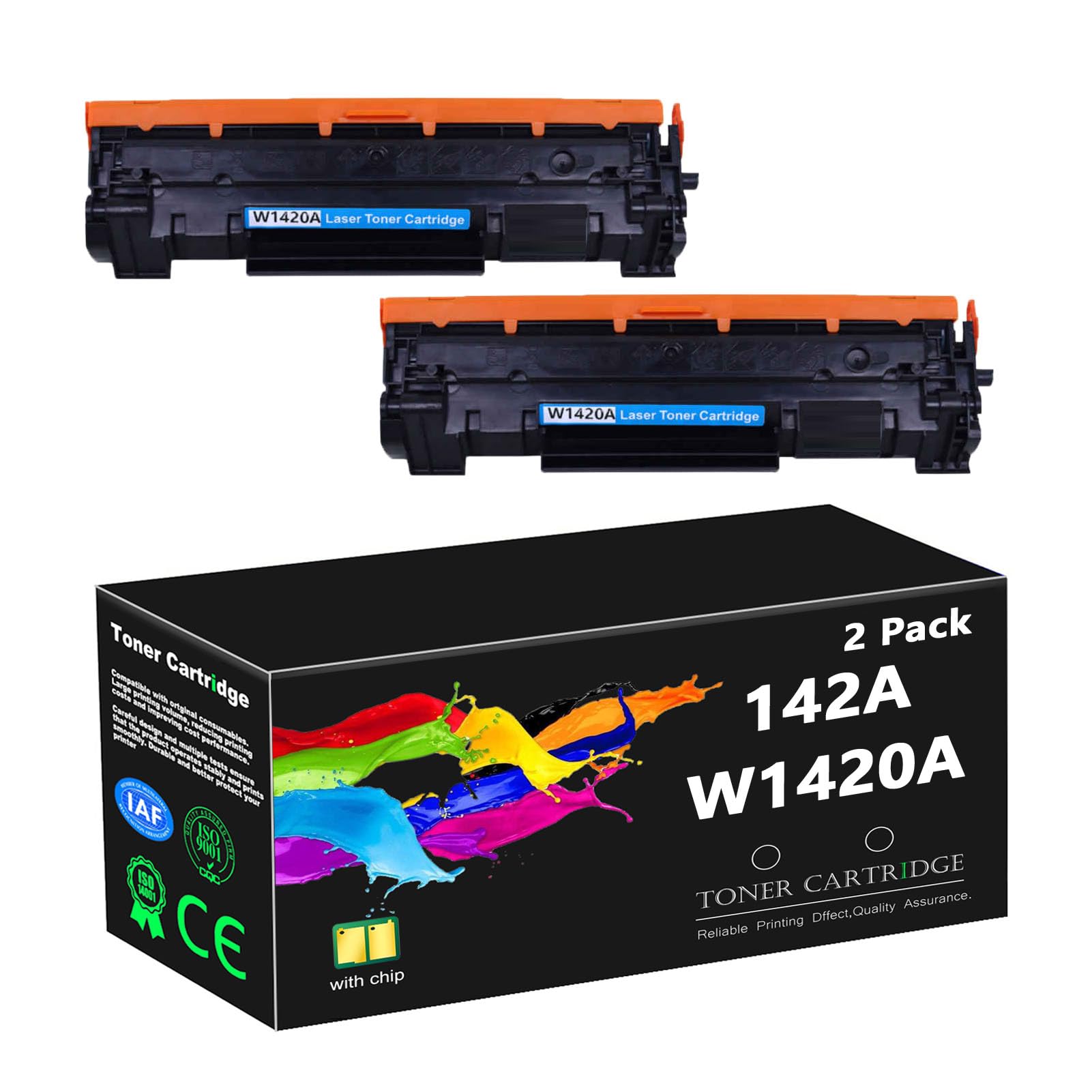HP 142A W1420A Cartouche de toner compatible Noire
