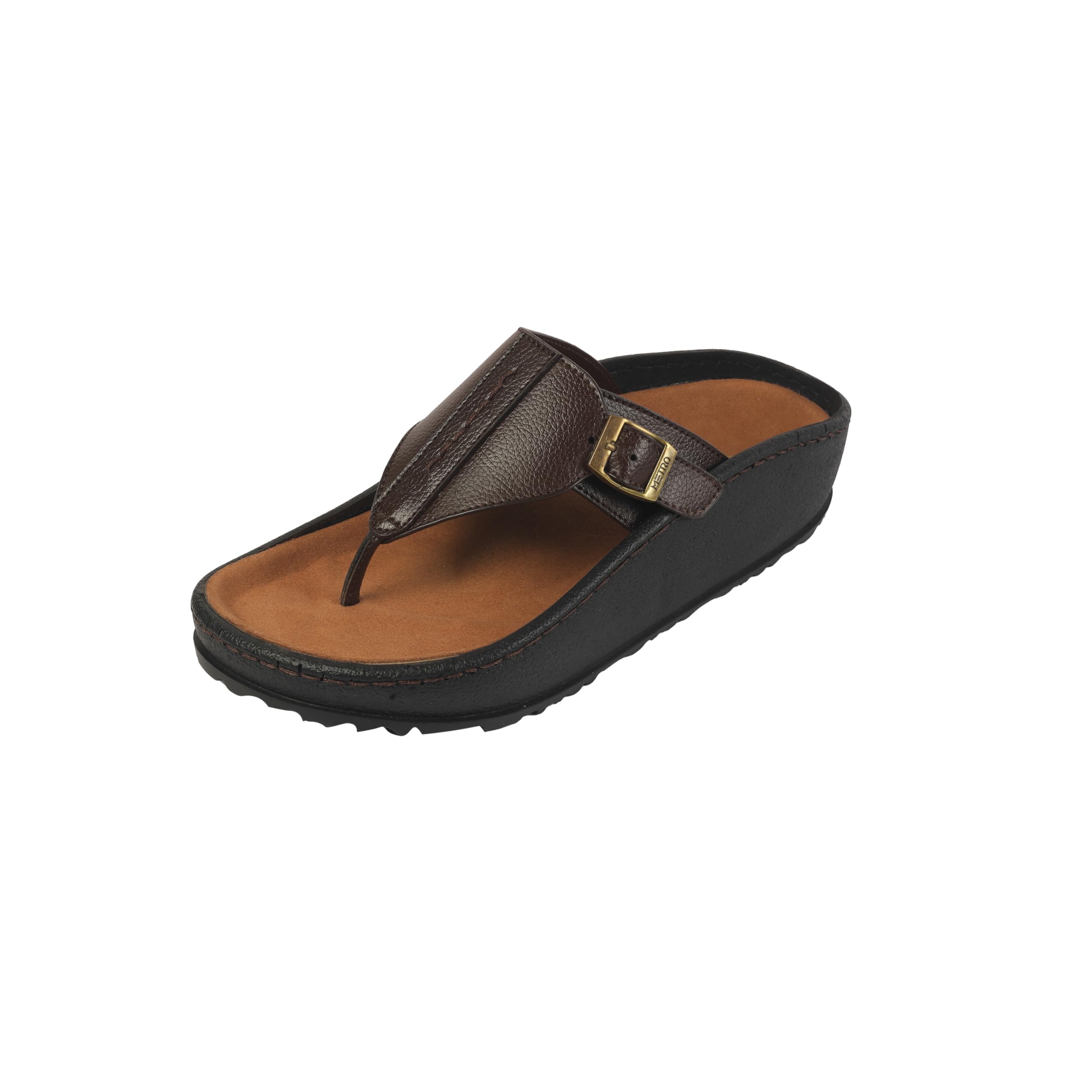metro Men's Leather Comfortable Slippers-picture-13