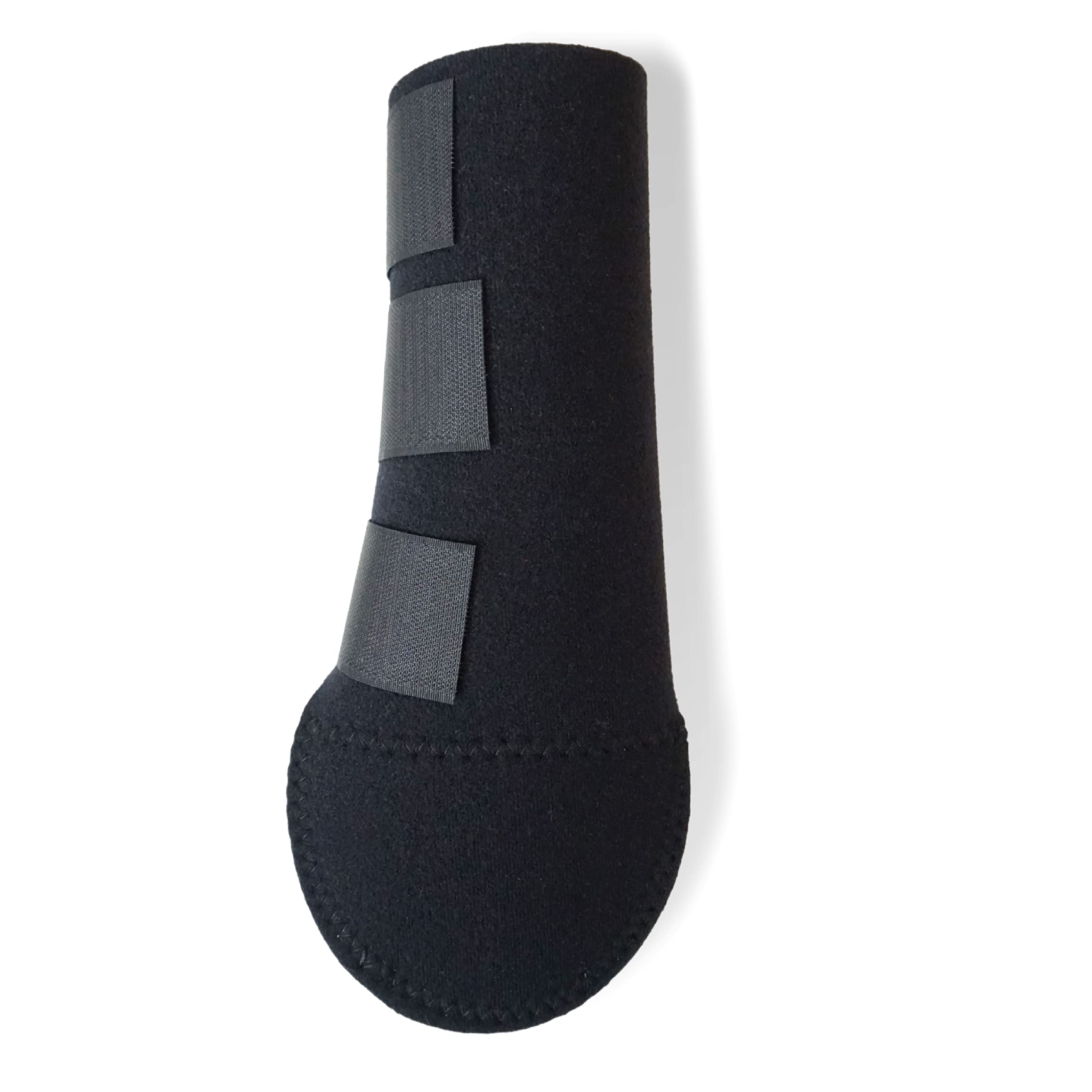 Pferdelinis Schweifschutz für Pferde Schweifschoner Pferd aus Neopren ideal für den Anhänger Transport oder als Scheuerschutz (1x Schwarz)