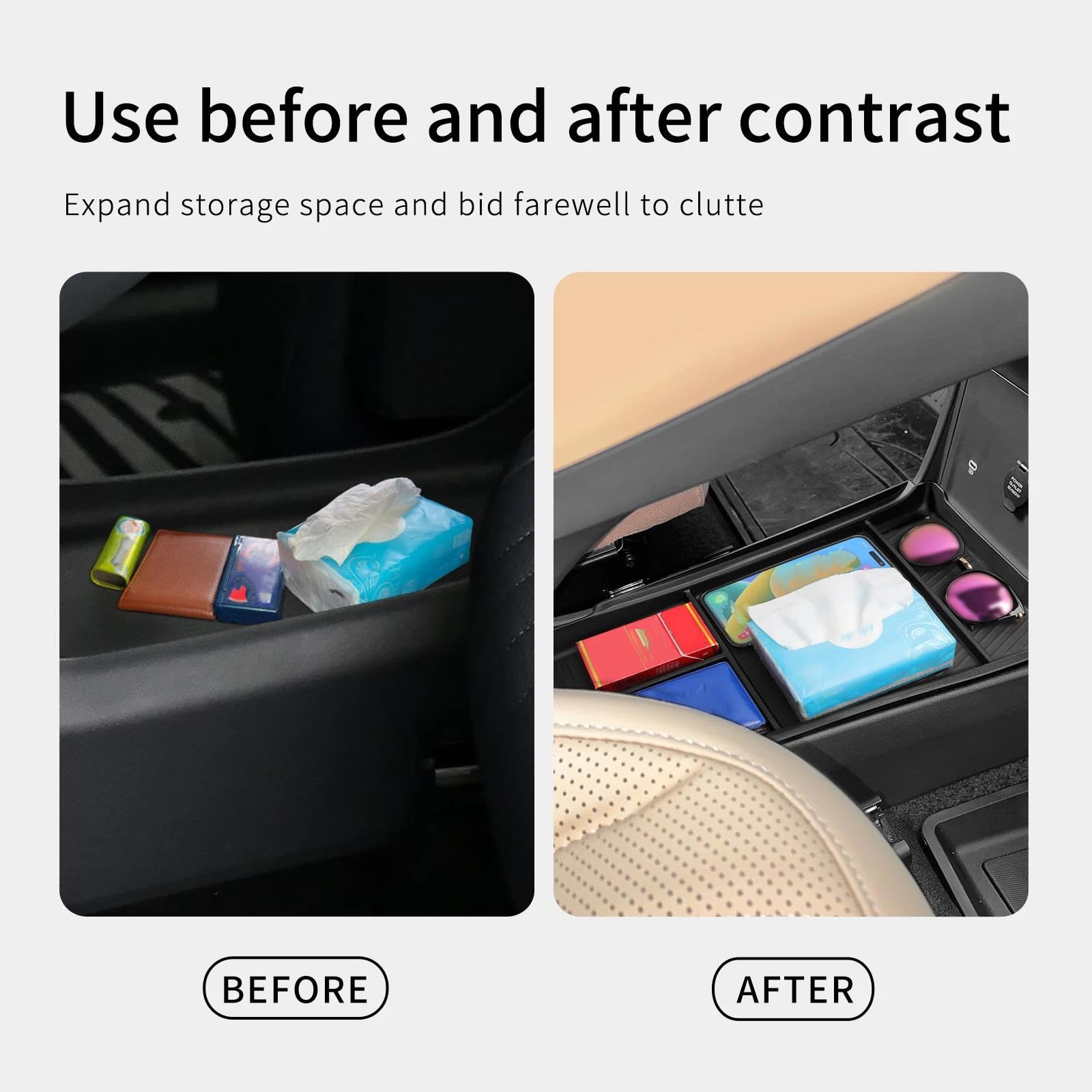 Vano Portaoggetti da Bracciolo Per Geely Starray EM-i 2025 2026 Center Console Inferiore Scatola Immagazzinaggio Dell'organizzatore Riordino Custodia Accessori