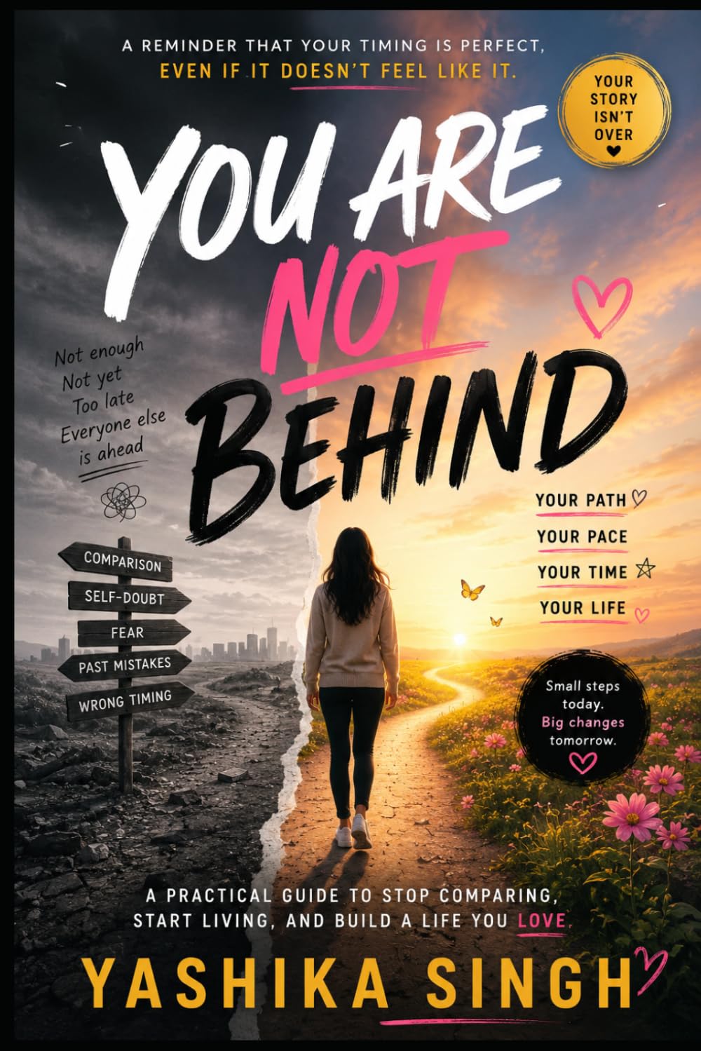 YOU ARE NOT BEHIND