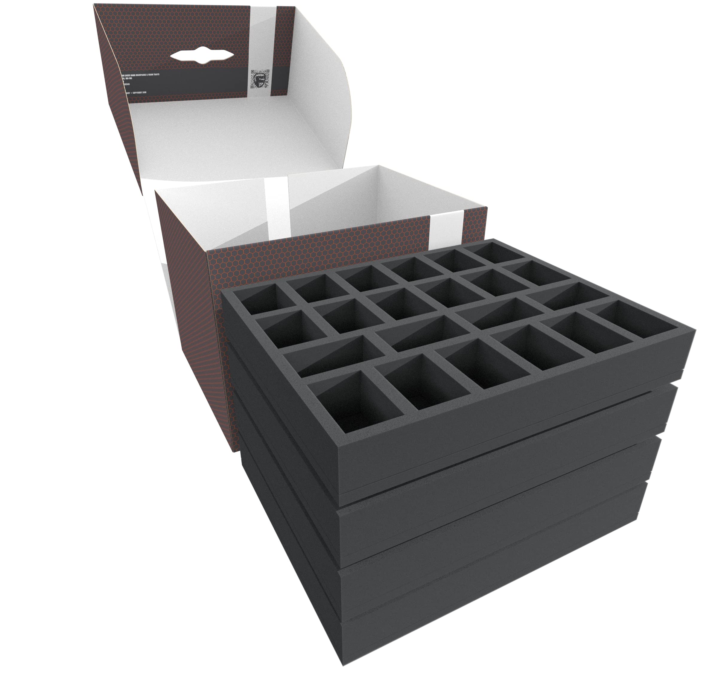 Feldherr Lagerbox FSLB250 für 110 Miniaturen auf 40 mm Base